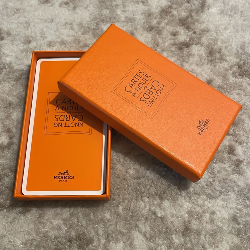 Hermès Knotting Cards Set